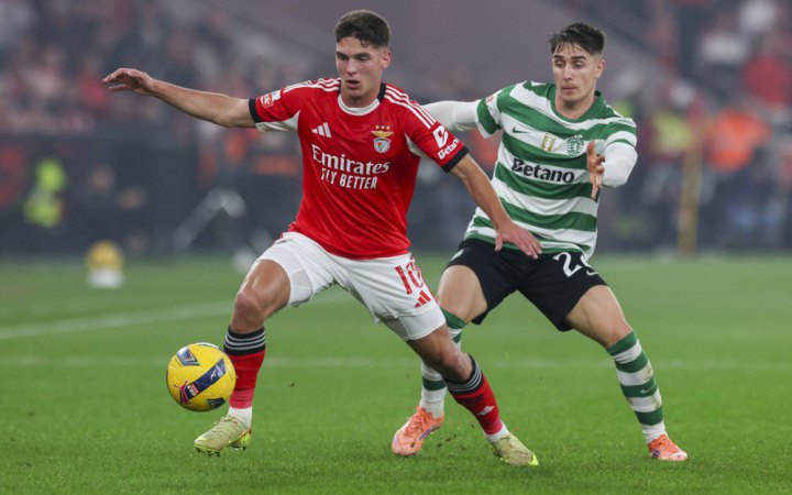 Українець став найкращим гравцем дербі Лісабона