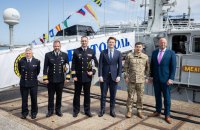 Бельгія та Нідерланди передали Україні два кораблі-шукачі мін