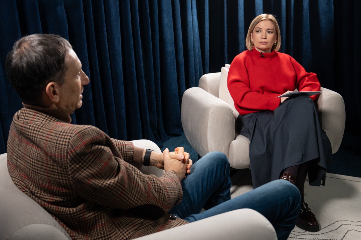 Віталій Портников і Ольга Айвазовська