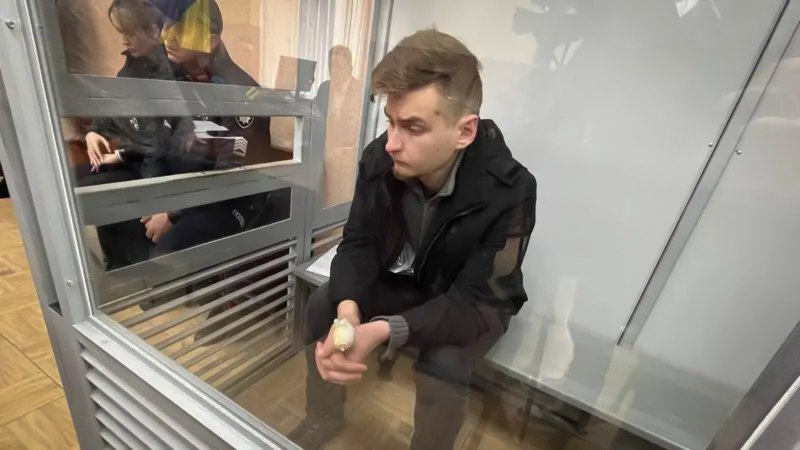 Затриманий Григорій Кедрук за вбивство військового ТЦК Юрія Бондаренка в залі Львівського суду 