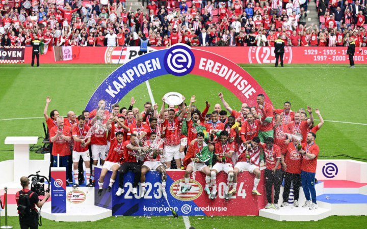 ПСВ виграв чемпіонат Нідерландів з футболу