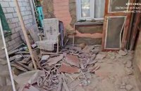 Ворожа армія завдала артилерійського обстрілу по Херсону, є постраждалий