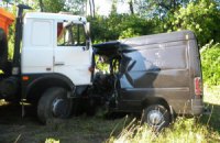 В Хмельницкой области 9 пассажиров микроавтобуса погибли в ДТП