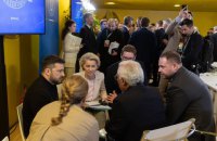 Зеленський зустрівся з Урсулою фон дер Ляєн і Антоніу Коштою