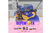 Українські хокеїстки розгромили збірну Болгарії на старті чемпіонату світу
