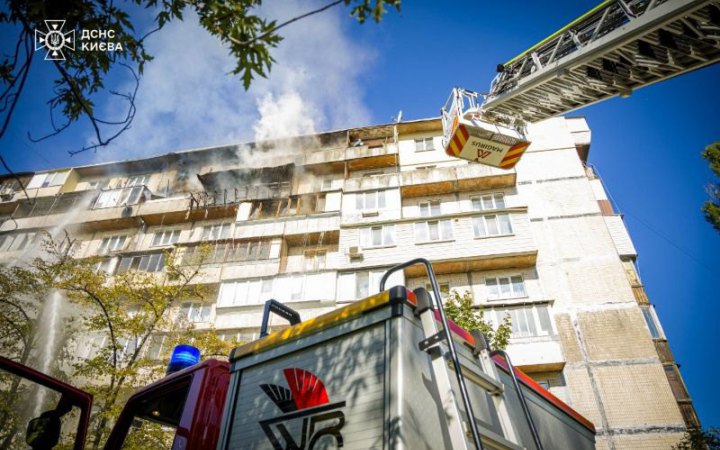 Унаслідок пожежу у київській багатоповерхівці загинула людина
