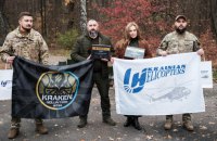 Авіакомпанія «Українські вертольоти» передала допомогу ПБС «KRAKEN¹⁶⁵⁴» Третього Армійського Корпусу