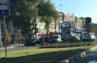 В центре Донецка произошло ДТП с участием боевиков