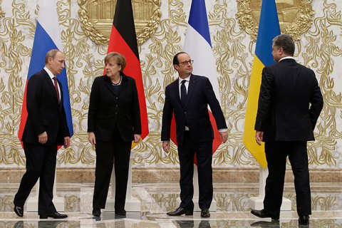 Порошенко, Путин, Меркель и Олланд вечером проведут переговоры