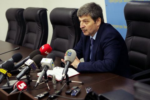 Генпрокуратура готовит увольнение прокурора Запорожской области