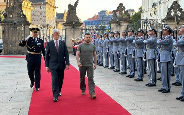 Зеленський у Празі зустрівся із президентом Чехії Петром Павелом