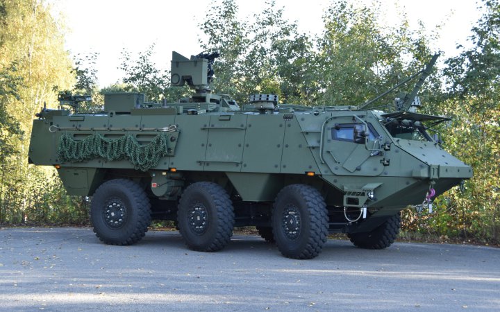 Латвія цього року поставить Україні 42 бронетранспортери Patria 6x6