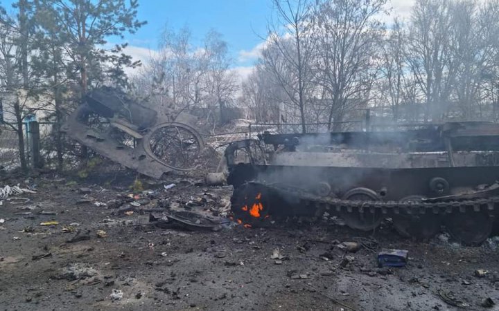 В зоне ООС украинские военные отразили пять атак врага и уничтожили танки, артсистемы и беспилотники оккупантов