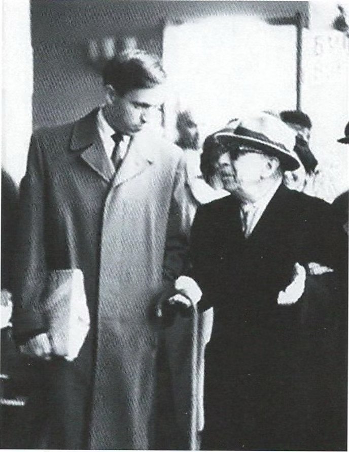 Ігор Блажков та Ігор Стравинський. Москва, 1962.