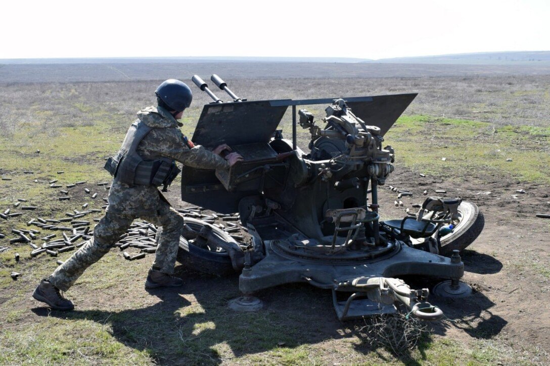 Зенітна установка-23-2 Збройних сил України.