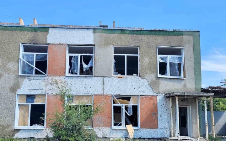 Росіяни прицільно обстріляли дитсадок у Запорізькій області - випустили два снаряди
