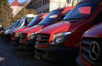 Закарпатская ОВА приобрела 12 бронированных микроавтобусов для эвакуации людей в условиях ведения боевых действий