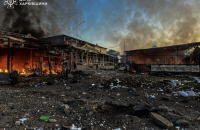 У Харківській області є потерпіла внаслідок атаки. Пошкоджено ринок і пошту