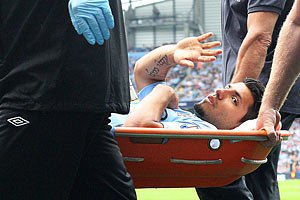 "Манчестер Сити" потерял Агуэро на два месяца