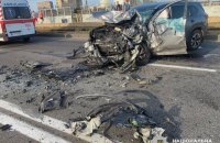​У Києві в ДТП за участі двох легковиків загинули дві людини, ще три постраждали