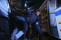 Всех задержанных на московской акции памяти "Небесной сотни" отпустили