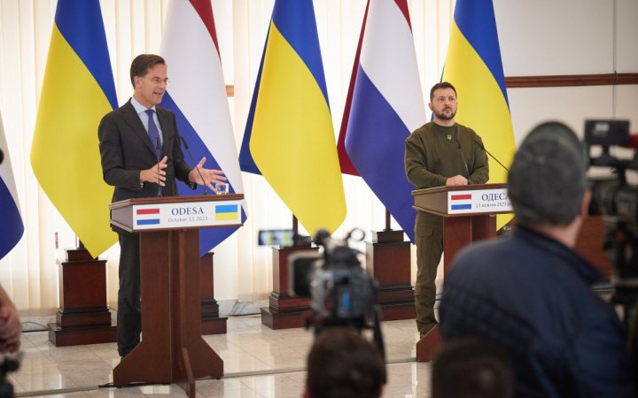 Прем'єр Нідерландів приїхав в Одесу і анонсував додаткові ракети Patriot для України