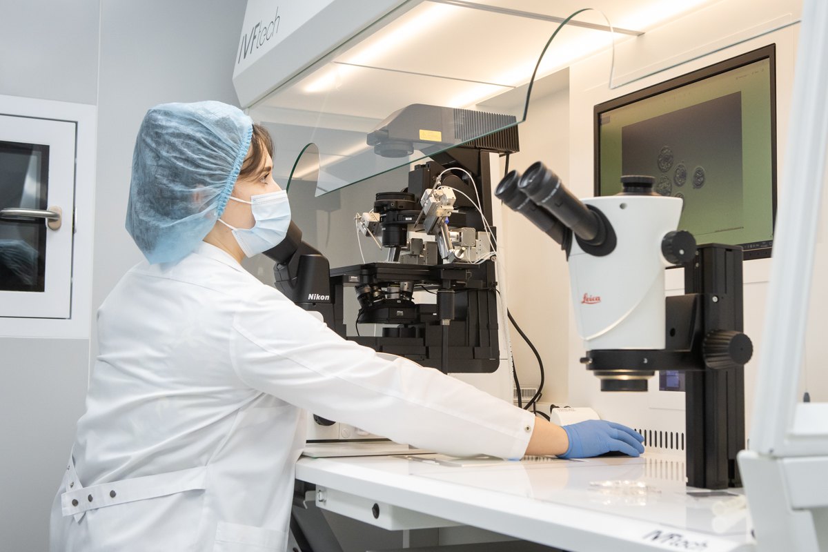 В Центрі репродуктології Добробуту.