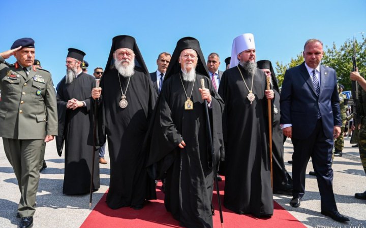 Митрополит Київський Епіфаній вперше прибув до Греції у якості предстоятеля церкви