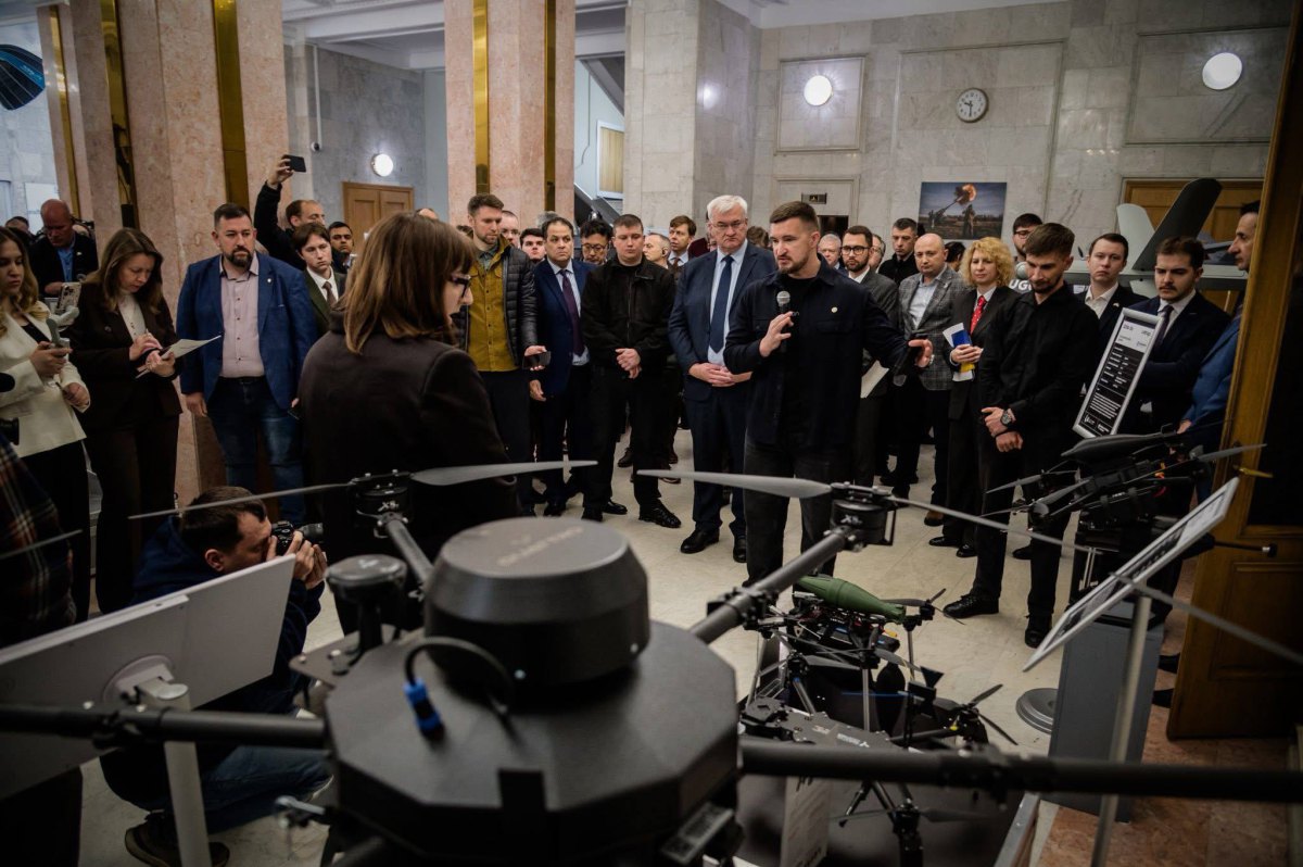 Відкриття виставки українських озброєнь