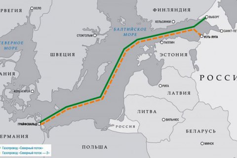 Росія заявила про "проблеми з постачаннями" для Європи, у разі створення перепон "Північному потоку-2"