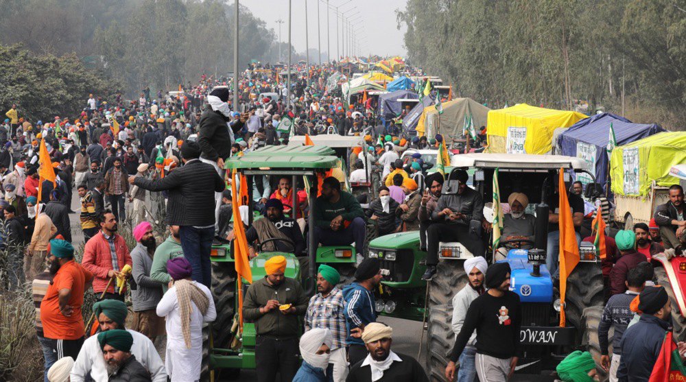 Протести фермерів в Індії, 13 лютого 2024 року