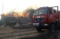 На Харьковщине в результате лесных пожаров сгорели 22 жилых дома
