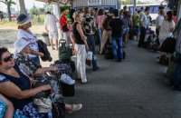 Кількість переселенців в Україні вже перевищила півмільйона людей