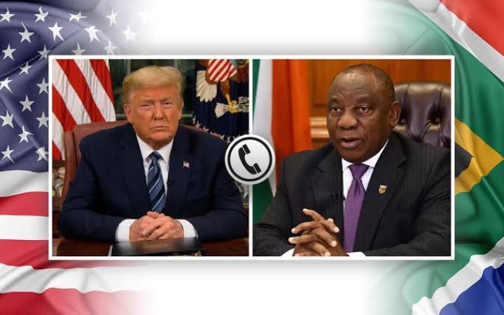 Рамафоса поговорив з Трампом про “мирний процес в Україні”