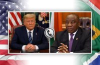 Рамафоса поговорив з Трампом про “мирний процес в Україні”