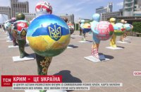 МИД направил Казахстану ноту из-за публичной демонстрации карты Украины без Крыма