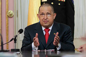 Чавес появился в эфире лысым 