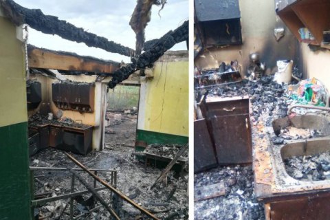 ​В ромском поселении на Закарпатье сгорел детский сад