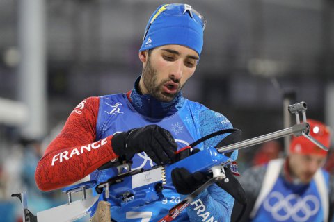 Биатлонисты сборной Франции выиграли в Пхёнчхане смешанную эстафету