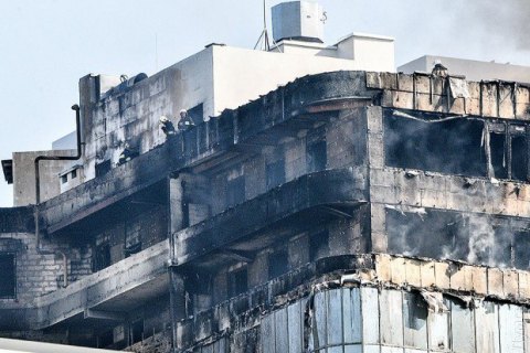Спасатели потушили пожар в одесском новострое