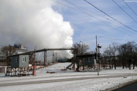 ​На территории меткомбината Ильича в Мариуполе произошел пожар