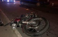 В Киеве пьяный водитель Subaru сбил мотоциклиста