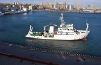 Подаренное Украине научно-исследовательское судно Belgica прибыло в Одессу