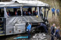 Украинцев в разбившемся в Бельгии автобусе не было