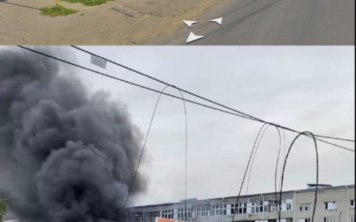 Дрони атакували Липецьку область. На території заводу "Енергія" фіксували пожежу
