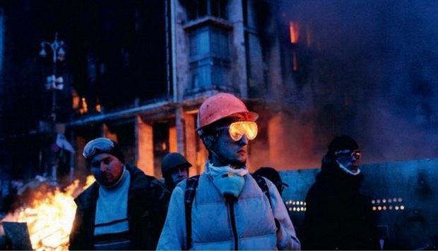 Кадр из фильма Евромайдан. Черновой монтаж