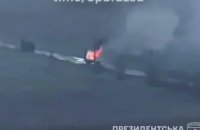 Сили оборони України знищили колону ворожої техніки на Новопавлівському напрямку