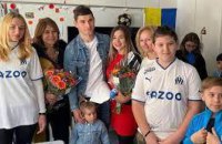 Малиновський разом із дружиною відвідав українську школу в Марселі