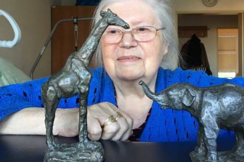 В Праге умерла украинский скульптор Мария Леонтович-Лошак