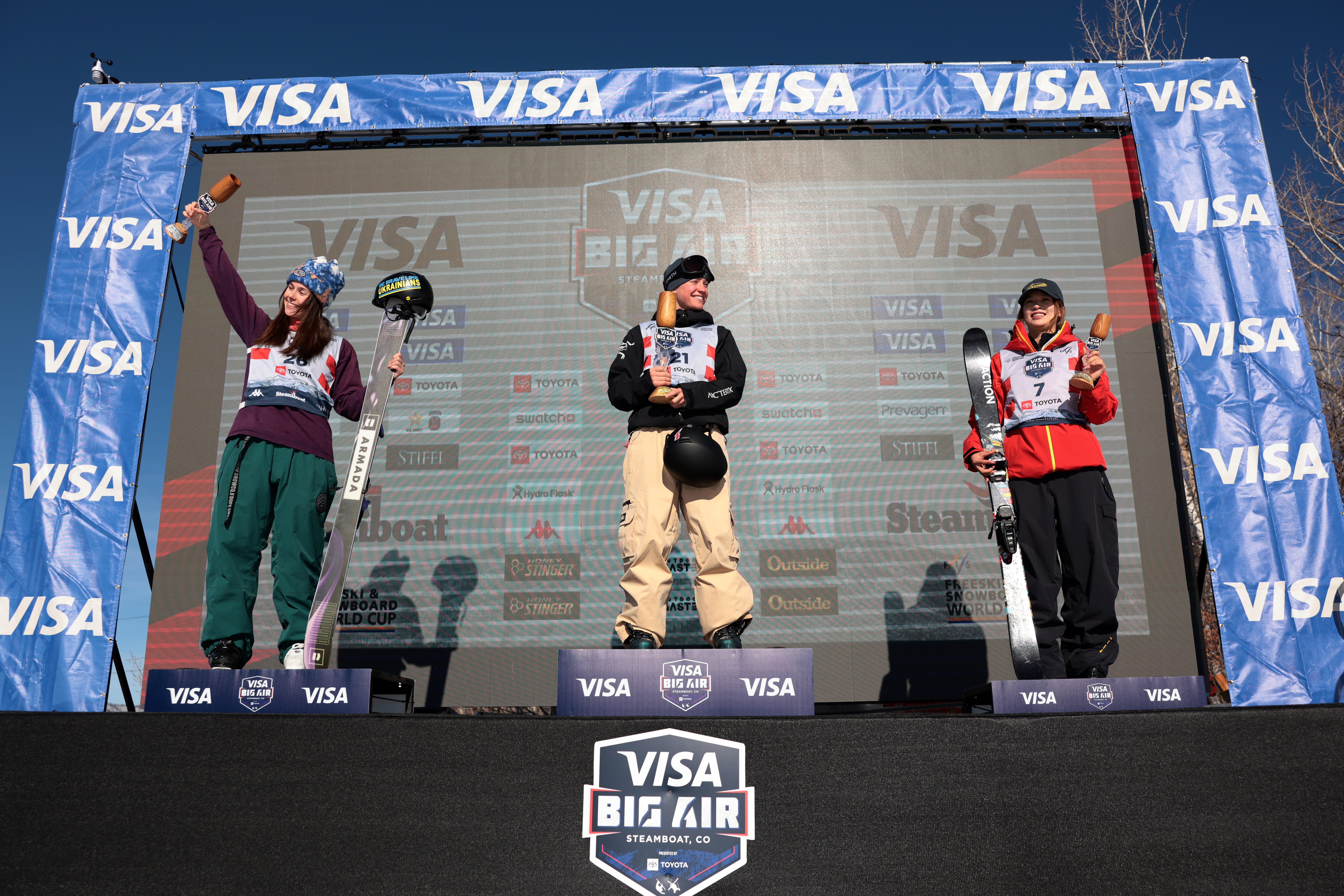 Катерина Коцар на п'єдесталі Кубка світу